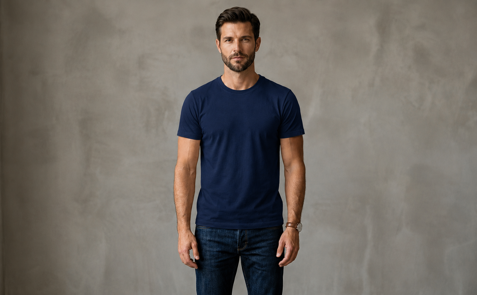 Camiseta Azul-Marinho