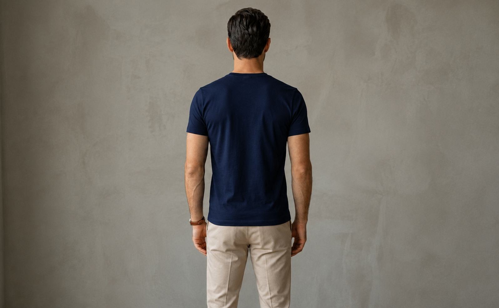 Camiseta Azul-Marinho
