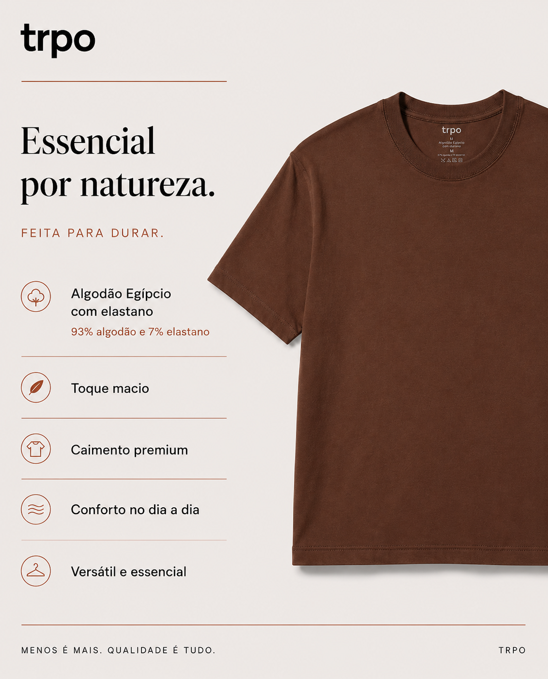 Camiseta Terra-Cota