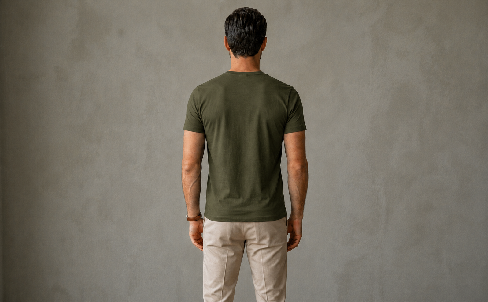Camiseta Verde-Oliva