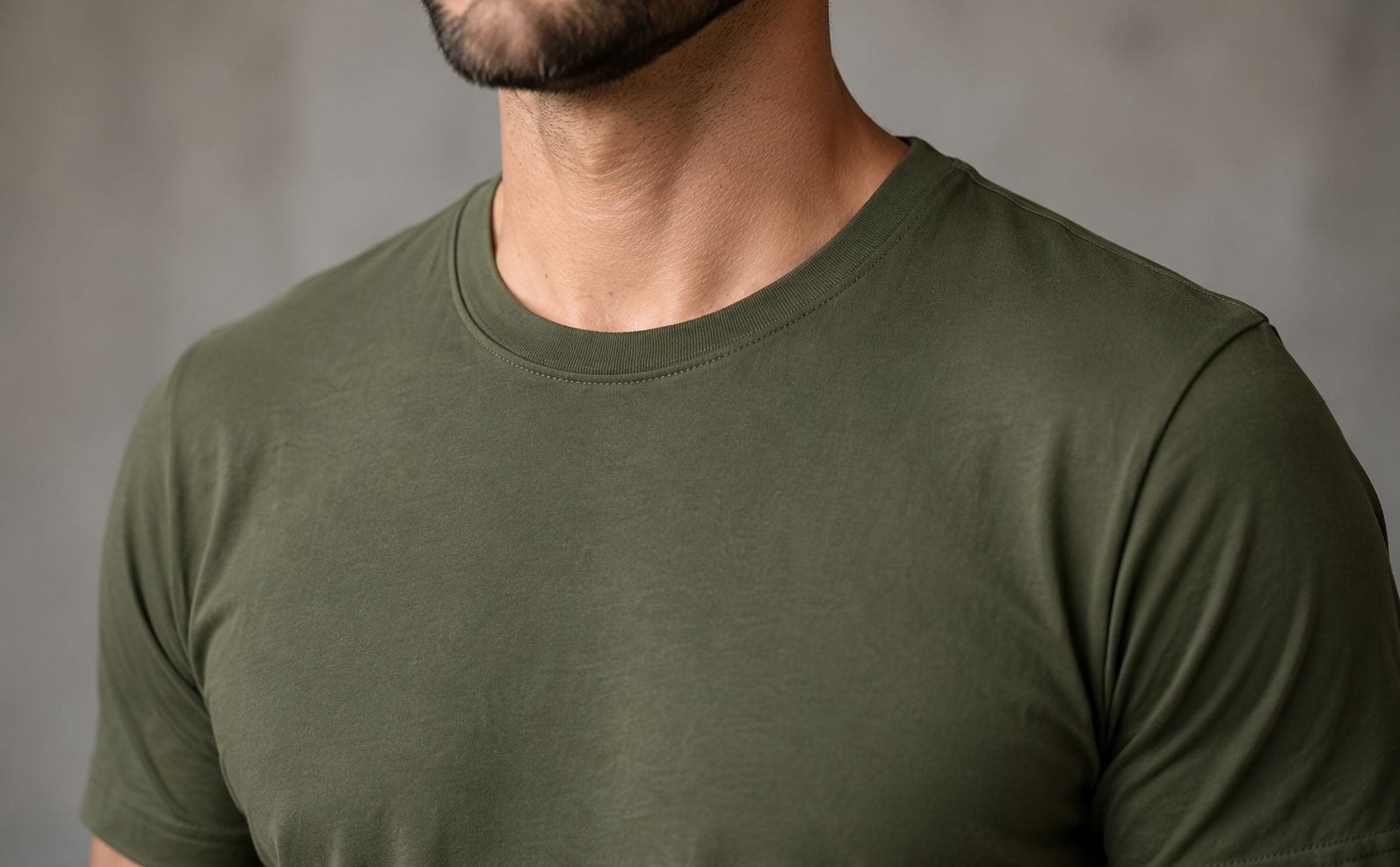 Camiseta Verde-Oliva